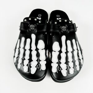 Onx Black Leather Clog