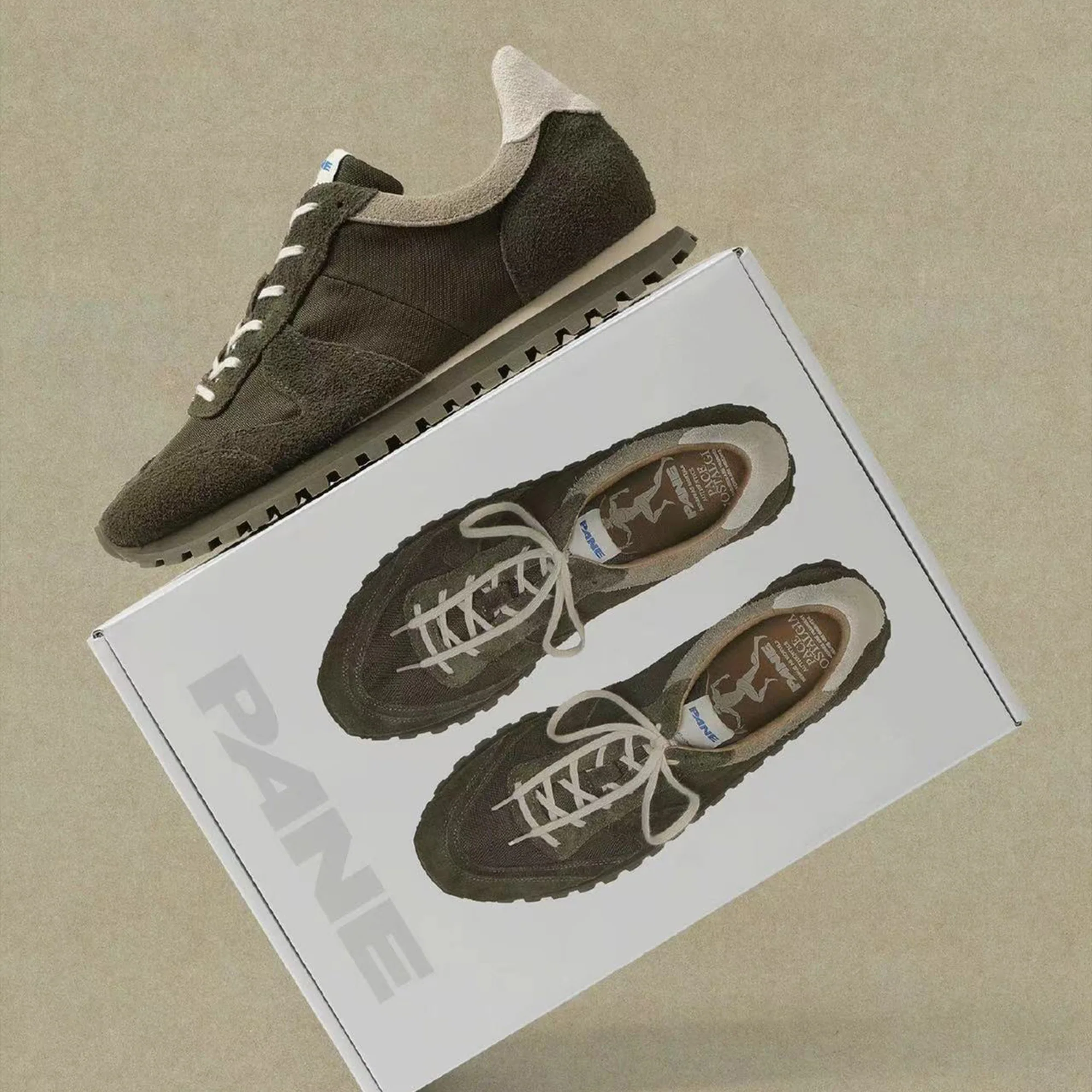 Pane Pace Nostalgia Men’s Shoes – Sea Moss - Image 5