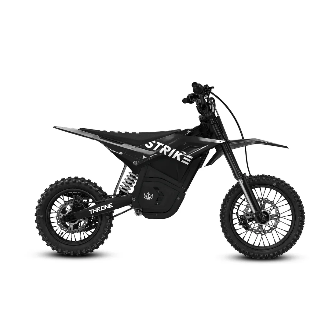 Strike Shadow 48v Electric Dirt Bike for Kids & Youth by Throne Cycles - Image 4