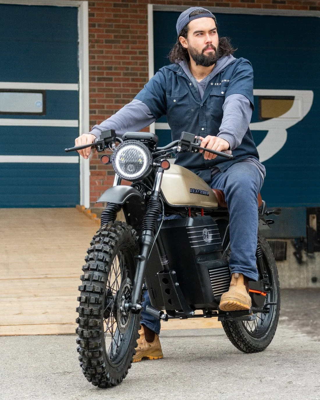 Beachman Scrambler 64 | Electric Cafe Racer On & offroad E-Bike & Moped - Image 2