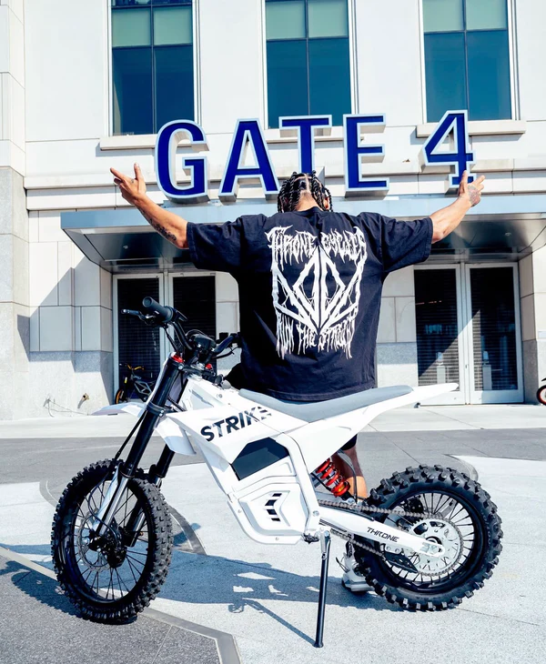 Strike Shadow SV2 72 volt by Throne Cycles | 72V 7kW 25ah | NEW Electric Pit Bike - Image 3