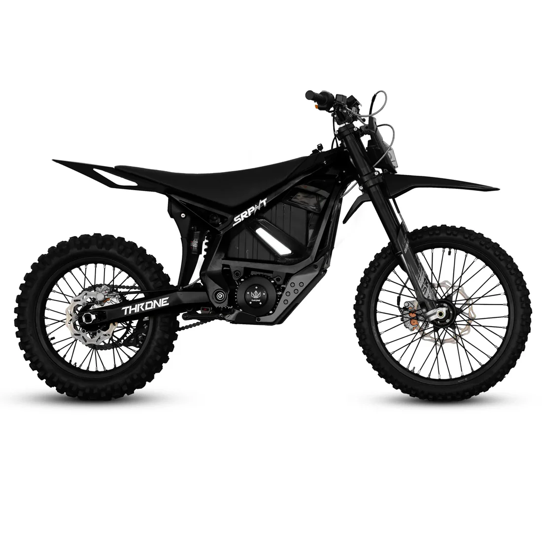 SRPNT NV6 by Throne Cycles | 96V 35kW 60ah 90+mph | Full size Electric Dirt Bike - Image 3